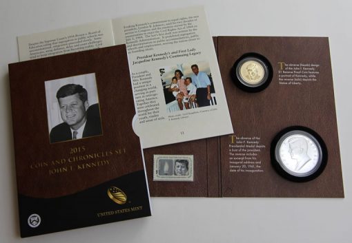 John F. Kennedy Coin and Chronicles Set