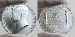 John F. Kennedy Presidential Silver Medal