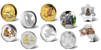 2015 Australian Silver and Gold Coins for October 2015 Australian Coins for October
