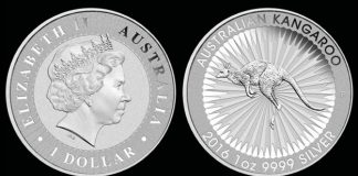 Perth Mint Gold and Silver Sales Soar in September 2016 Australian Kangaroo Silver Bullion Coin