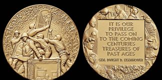 Monuments Men Congressional Gold Medal Awarded Monuments Men Bronze Medal