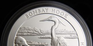 US Mint Sales: Bombay Hook Products Debut Photo of 2015-P Bombay Hook Five Ounce Silver Uncirculated Coin