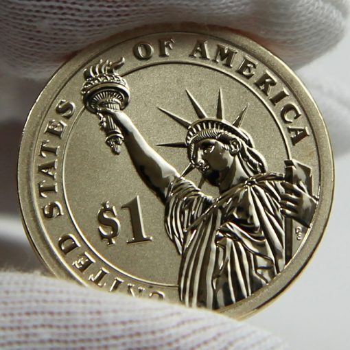 Photo of 2015-P Reverse Proof Lyndon B. Johnson Presidential $1 Coin, Reverse