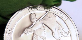 2016 Fort Moultrie Quarter Photos 2016-S Fort Moultrie Quarter, a1