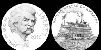 2016 Mark Twain Commemorative Coin Designs Revealed Designs for 2016 $5 Mark Twain Commemorative Gold Coins