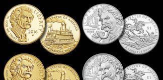 2016 Mark Twain Commemorative Coin Images 2016 Mark Twain Commemorative Coins