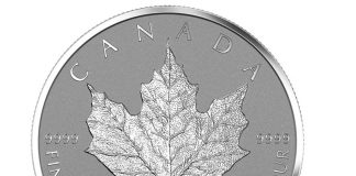 2016 Wolf Privy Silver Maple Leaf Sells Out 2016 Wolf Privy Silver Maple Leaf Bullion Coin, Reverse