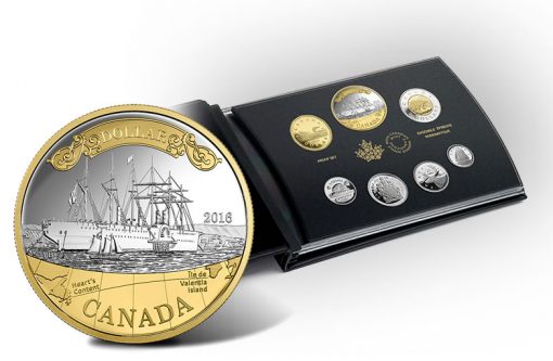 Canadian 2016 Silver Proof Set, 150th Anniversary of the Transatlantic Cable