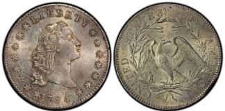 2015 US Coin Sales Top $439 Million at Major Public Auctions Lord St. Oswald 1794 dollar