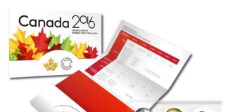 2015 Coin in Some Canadian 2016 Uncirculated Sets Royal Canadian Mint 2016 Uncirculated Set and packaging