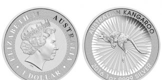 Perth Mint Gold and Silver Sales Surge in January 2016 Australian Kangaroo 1oz Silver Bullion Coin