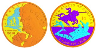 2016 Mark Twain Silver Dollars Launch 2016 Proof Mark Twain Silver Dollar, Polish and Laser Frostings