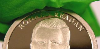 2016 Ronald Reagan Presidential $1 Coin Photos 2016-S Proof Ronald Reagan Presidential $1 Coin, a11