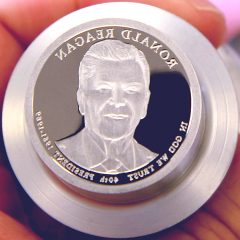 2016-S Ronald Reagan Presidential $1 Coin Die, c-2
