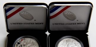 Mark Twain Silver Dollar Sales at 43,600 Mark Twain Silver Dollars in Cases