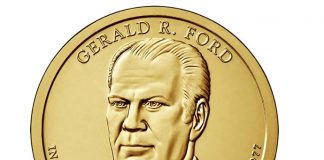 Gerald R. Ford Presidential $1 Coins in Rolls, Bags and Boxes 2016 Gerald R. Ford Presidential $1 Coin