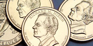 2016 Richard M. Nixon $1 Coin Cover Available 2016 Nixon dollars