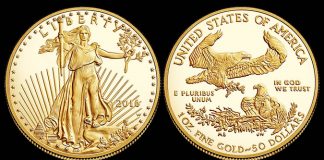 2016 Proof American Gold Eagle Prices 2016-W $50 Proof American Gold Eagle