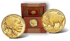 2016-W Proof American Gold Buffalo and Case
