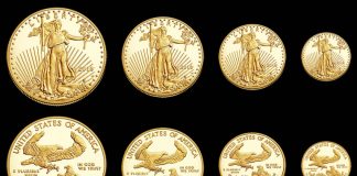 2016-W Proof American Gold Eagles Launch 2016-W Proof American Gold Eagles - Obverses, Reverses, 4 Sizes