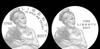 2017 American Liberty HR Gold Coin and Silver Medal Design Candidates 2017 American Liberty HR Obverse Design Candidates - HR-O-01