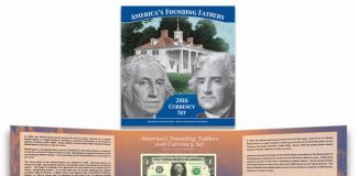 America’s Founding Fathers Currency Set for 2016 America's Founding Fathers 2016 Currency Set