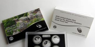 US Mint Sales: Ford $1 Coins and Silver Quarters Set Debut 2016 America the Beautiful Quarters Silver Proof Set