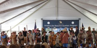 Cumberland Gap Quarter Launch Ceremony Highlights The Over Mountain Victory Trail Association
