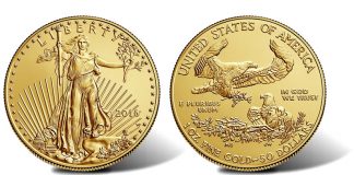 2016-W $50 Uncirculated American Gold Eagle Released 2016-W $50 Uncirculated American Gold Eagle