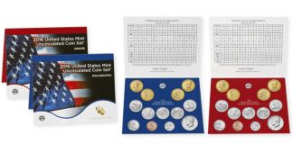 2016 US Mint Uncirculated Coin Set Released 2016 United States Mint Uncirculated Coin Set