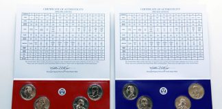 US Mint Sales: 2016 Uncirculated Coin Set, Ford $1 Cover Debut Photo of 2016 Mint Set