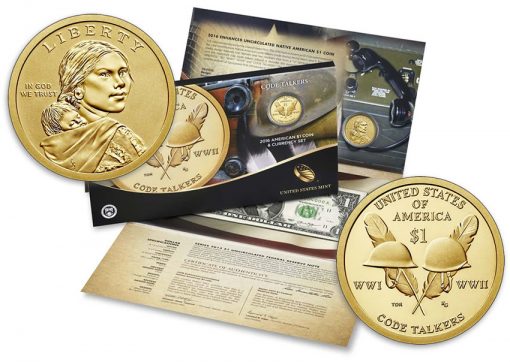 2016 American $1 Coin and Currency Set