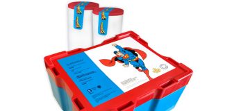 Canadian 2016 $5 Superman 1 oz Silver Bullion Coin Released Boxed coins and tubes