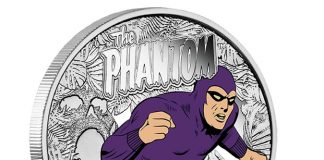 Perth Mint 2016 Australian Collector Coins for June 80th Anniversary of The Phantom 2016 1oz Silver Medallion