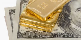 Gold Posts New 3-Week High, Silver Settles at 1-Month High gold bars, $100s and $50