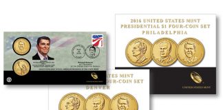 US Mint Expands Product Releases for August 2016 Presidential $1 Coin Products 3-Coin Set, Reagan Cover