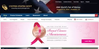 Breast Cancer Awareness Coin Design Contest Begins Aug. 1 US Mint Website, Breast Cancer Design