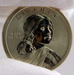 2016-S Enhanced Uncirculated Native American $1 Coin, Obverse