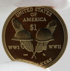 2016-S Enhanced Uncirculated Native American $1 Coin, Reverse – a