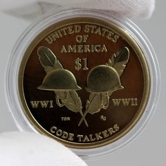 2016-S Enhanced Uncirculated Native American $1 Coin, Reverse – c