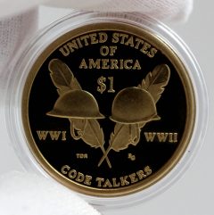2016-S Enhanced Uncirculated Native American $1 Coin, Reverse – d