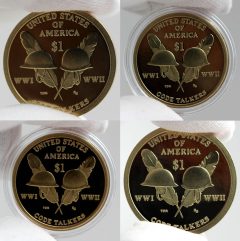 2016-S Enhanced Uncirculated Native American $1 Coin - Reverses