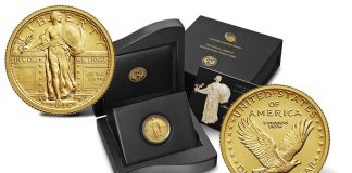 2016-W Standing Liberty Centennial Gold Quarter Images Unveiled 2016-W Standing Liberty Centennial Gold Quarter and Presentation Case