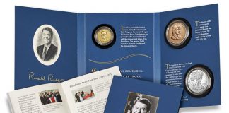 2016 Ronald Reagan Coin & Chronicles Set Images Unveiled 2016 Ronald Reagan Coin and Chronicles Set - Packaging, Booklet and Sleeve