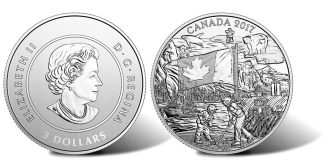 2017 $3 Silver Coin Celebrates Spirit of Canada 2017 $3 Spirit of Canada Silver Coin