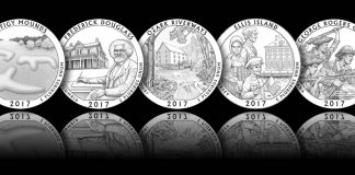 2017 America the Beautiful Quarter and Coin Designs Selected 2017 America the Beautiful Quarter and 5 oz Coin Designs