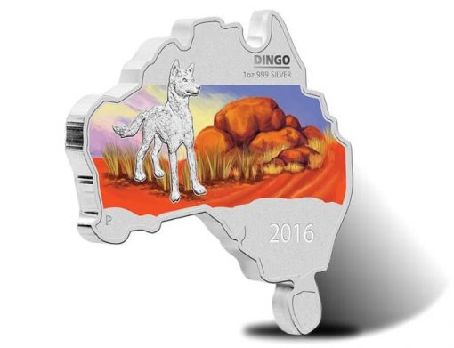 2016-1-dingo-australian-map-shaped-silver-coin