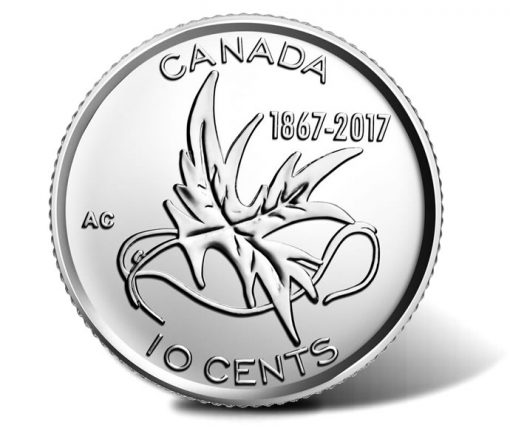 2017 10-Cent Coin - Wings of Peace