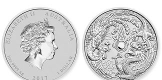 Australian 2017 Dragon & Phoenix 1oz Silver Bullion Coin Released 2017 Dragon and Phoenix 1oz Silver Bullion Coin