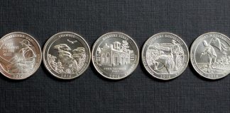 10-Coin Set of Circulating 2016 America the Beautiful Quarters Released Photo of 2016 America the Beautiful Quarters